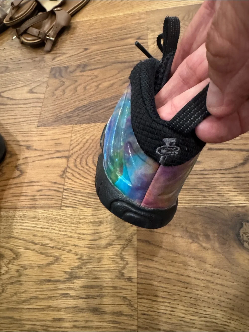 Nike Little Posite One XX “Big Bang” Shoes Toddler 5C DA4161-800 Foamposite